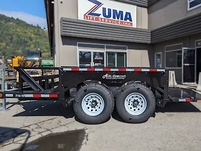 Buy NEW Air-tow T14-10  Hydraulic Drop Deck Trailer (NO RAMPS!!) - IN STOCK In WA! • 18,500$