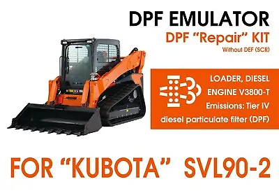 Buy DPF Repair Kit For  Kubota  SVL90-2 Loader • 1,250$