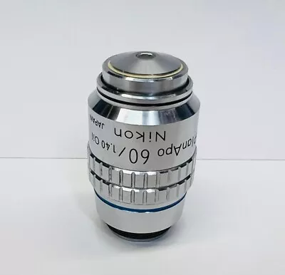 Buy Nikon CFN Plan Apo 60X/1.40 Apochromat Microscope Objective Lens 160mm Rms • 499$