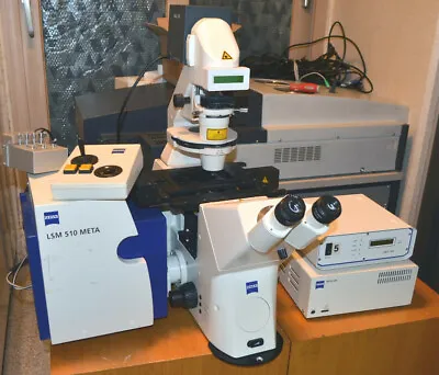 Buy Carl Zeiss Microscope LSM 510 META Confocal With Axiovert 200M [#A202] • 24,990$