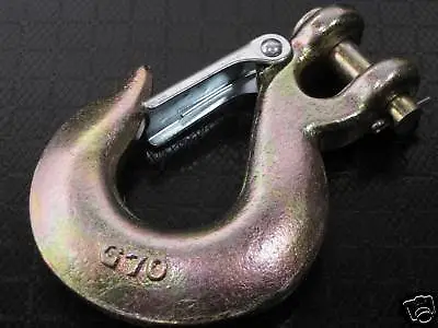 Buy (20) 3/8  Clevis Slip Hooks G70 F Flatbed Truck Trailer Tie Down Tow Truck Chain • 111.99$