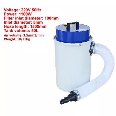Buy Woodworking Vacuum Cleaner Dust Collector For CNC Machinery 1300W 50L 220V • 535.99$
