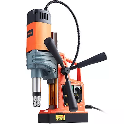 Buy Electric Magnetic Drill 1400W 2922lbf/13000N Portable Mag Drill Press 810RPM • 329.99$