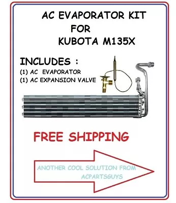 Buy Ac Evaporator Kit For Kubota M108x M110x M135x Tractor 3f760-96190 33770-96120 • 529.99$