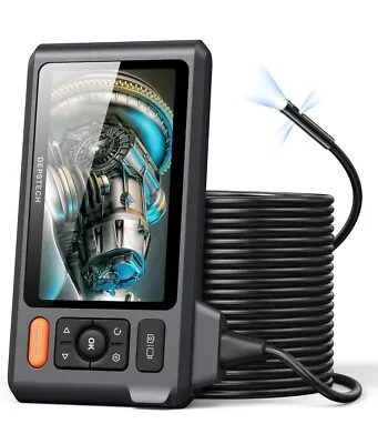 Buy DEPSTECH DS520 Borescope Inspection Sewer Camera Semi-Rigid 50ft Cable • 32$