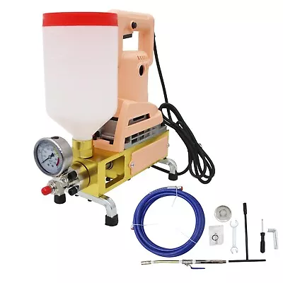 Buy 220V Tungsten Steel Cement Grouting Machine Concrete Injection Pump 13000 Psi • 365.75$