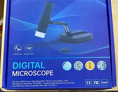 Buy Wireless Digital HD Microscope Handheld 50x-1000x Mag IPhone IPad WI-FI • 14.95$