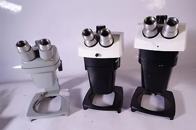 Buy Lot Of 3 Stereo Microscopes With Problems  • 125$