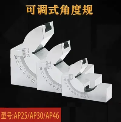 Buy Milling Precision Adjustable Angle V Block0°-60° Vice Grip Hold Clamp AP25/30/46 • 70.67$