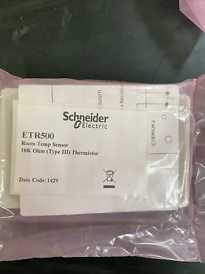 Buy Schneider Electric- ETR500, Room Temp Sensor, 10kOhm, Brand New Still In Package • 39.95$