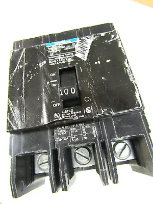 Buy ✌️siemens 100 Amp Bolt-on Circuit Breaker 3 Pole 480y/277 Vac Bqd360 • 109.99$
