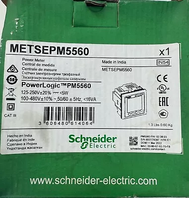 Buy Metsepm5560 Power Meter Schneider (fedex Ip Fast Delivery) • 400$