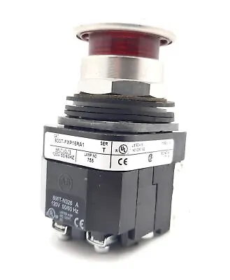 Buy Allen Bradley 800T-FXP16RA1 Illuminated Red Pushbutton Emergency E-Stop Switch • 70$