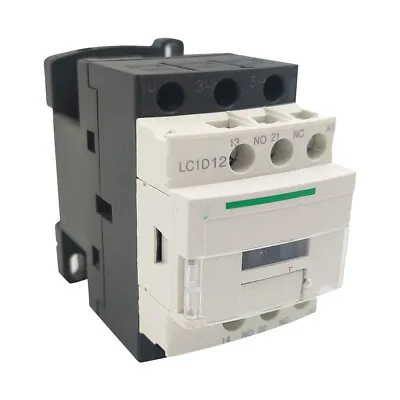 Buy LC1D12G7 AC Contactor 120V Coil Apply To Schneider Contactor LC1D12G7 3P 3NO 12A • 40.99$