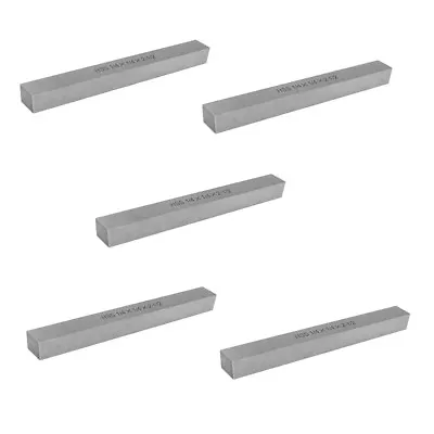 Buy Set Of 5 Pcs HSS Square Tool Bits 1/4  X 1/4  X 2-1/2  Milling Blank Fly Cutter • 15.50$