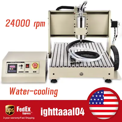 Buy 6040 4 Axis CNC Router Metal Engraving Machine Drilling Milling Machine 1.5KW  • 1,139.05$