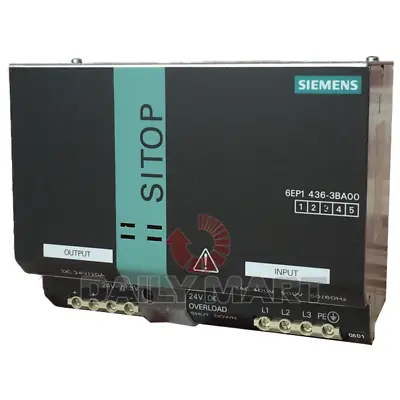 Buy New In Box SIEMENS 6EP1 436-3BA00 6EP1436-3BA00 Switching Power Supply 20A • 179$
