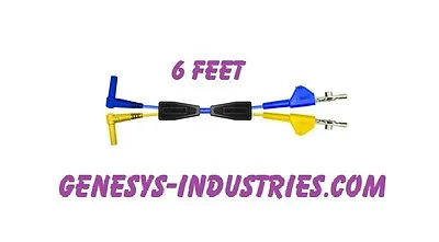 Buy Test Leads For 3m Dynatel Loop Analyzer 965dsp Yellow Blue 965dsp-01-tx-6 New • 75$