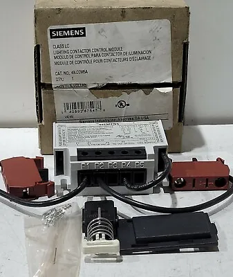 Buy Siemens Lighting Contactor Control Module 3W 120V 49LCCM5A  • 149.99$
