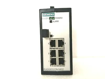 Buy SIEMENS RUGGEDCOM I802NC Fully Managed Ethernet Switch 6GK60082AS100UT0-ZA01 • 750$