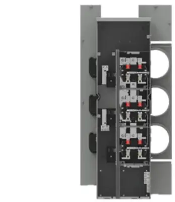 Buy ⚡ Siemens 3-Gang 1200A 125 Amp RINGLESS BYPASS Power Mod Meter Stack WMM31125RJB • 1,695$