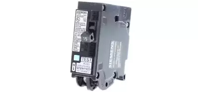 Buy Siemens 15 Amp 1-Pole Dual Function (CAFCI/GFCI) Plug-On Neutral Circuit Breaker • 32.99$