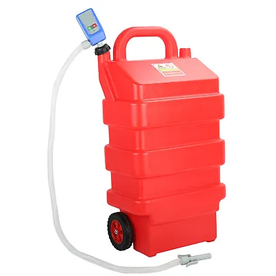 Buy 16 Gallon 60L Portable Fuel Caddy Storage Tank Pump For Gasoline Diesel Fuel • 189.99$