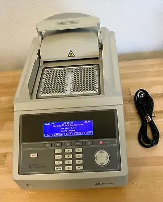 Buy ABI GeneAmp PCR 9700 Thermal Cycler W 2 X 96-Well Dual Block Applied Biosystems • 695$