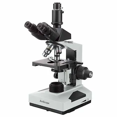 Buy AmScope 40X-2000X Trinocular Microscope W Siedentopf Head Multi-Use Lab Clinic • 303.99$