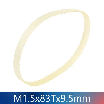 Buy Timing Belt/Motor Drive Belt M1.5x83Tx9.5mm SIEG C1/M1/Grizzly M1015/Compact 7 • 20.89$