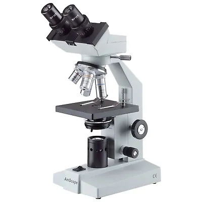 Buy AmScope B100B Binocular Biological Microscope 40X-2000X • 138.59$