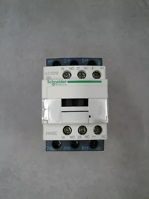 Buy LC1D12BD Schneider Electric TeSys Contactor 3 Pole 12A (AC-3) 24VDC * Open Box * • 51$