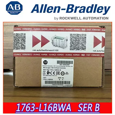 Buy 100% New Sealed Allen Bradley 1763-L16BWA MicroLogix 1100 16 Point Controller • 1,272$