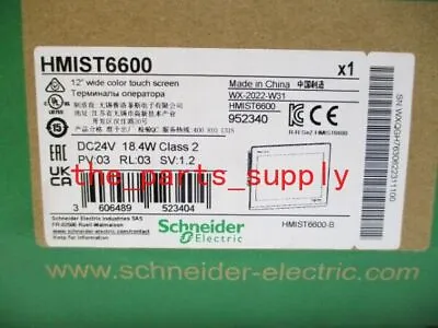 Buy New Sealed Schneider Electric HMIST6600 Harmony ST6 12-in Operator Terminal • 1,570$