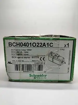 Buy New Box | Schneider Electric | BCH0401O22A1C | BCH SERVO MOTOR 100W • 289.44$