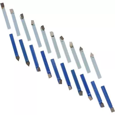 Buy Grizzly G9775 Carbide-Tipped Tool Bit Sets - 1/4  20 Pc. • 56.95$