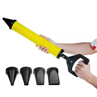 Buy Grout Caulking Guns Hand Tool Pump With 4 Nozzle For Grouting Stone And Concrete • 35.43$