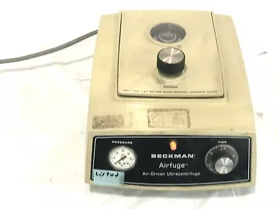 Buy Beckman Airfuge CentrifugeTested: Spins  30 PSI • 385$