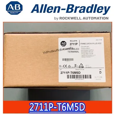 Buy Allen Bradley 2711P-T6M5D Touch Screen Brand New Seal Stock Free Shipping • 999$