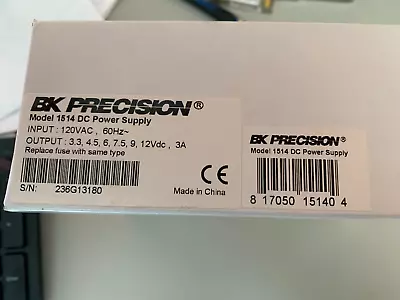 Buy Bk Precision 1514 Dc Power Supply • 70$