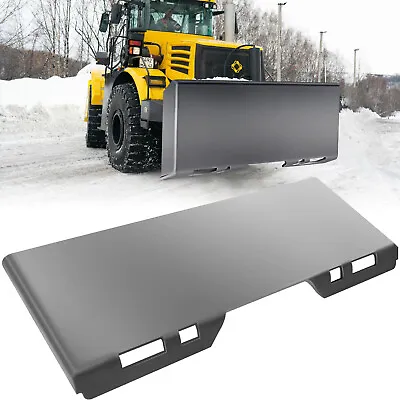 Buy Ginkman 5/16  Thick Skid Steer Mount Plate Adapter Loader Quick Tach Attachment • 169.99$