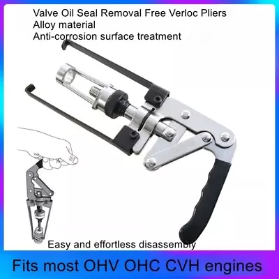Buy Valve ClampNon-disassembly Downward Pressure Oil Seal Removal Tool Puller • 32$