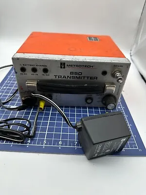 Buy Metrotech 850 Transmitter With Charger Utility Pipe Locating Parts Only!!! • 250$