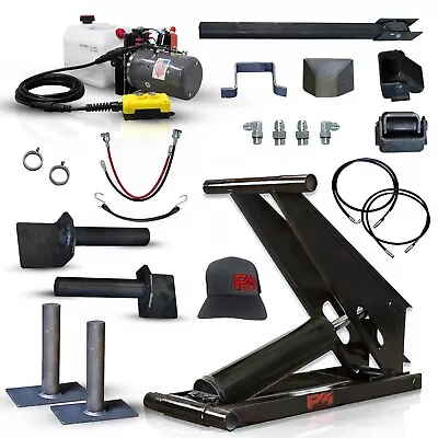 Buy 10 Ton Hydraulic Scissor Hoist Kits | PH520 | Dump Bed Kit For Trailers & Trucks • 1,599$