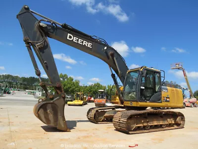 Buy 2019 John Deere 210G LC Excavator Trackhoe Aux Hydraulics Cab A/C Bucket • 1$