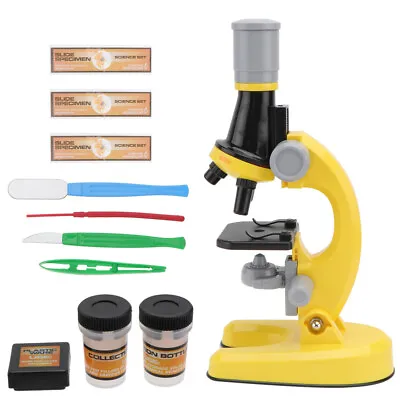 Buy 1Set Lab Microscope Kids Children 1200X Microscope Toy Kids Science Toy • 14.23$