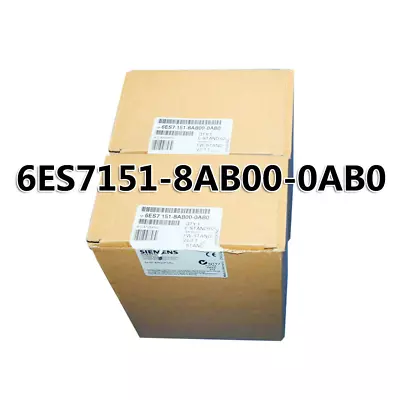 Buy 1PC New In Box Siemens 6ES7151-8AB00-0AB0 6ES7 151-8AB00-0AB0 PLC • 652$