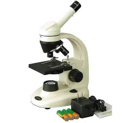 Buy AmScope 40X-640X Student Portable LED Biological Compound Microscope Science • 98.99$