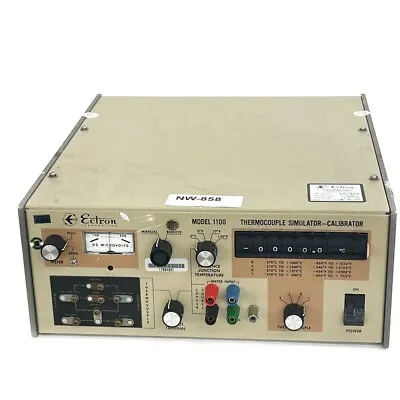 Buy Ectron Model 1100 Thermocouple Simulator Calibrator W/ 4 TC Types, 115V - 1100CF • 1,679.97$