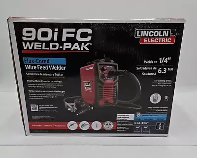 Buy Lincoln Electric K5255-1 90i FC Flux Core Wire Feed Welder 120V USED • 179.99$